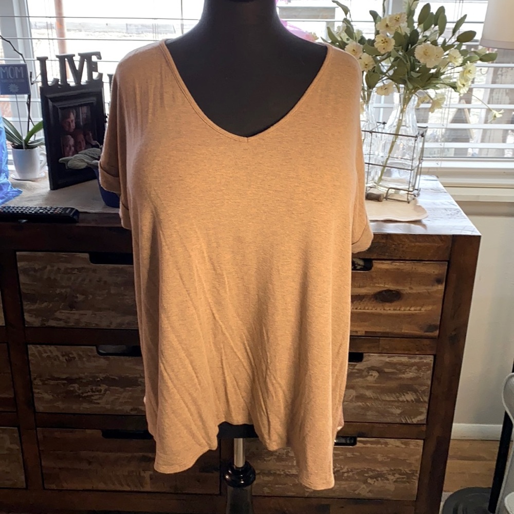 Plus size tunic top